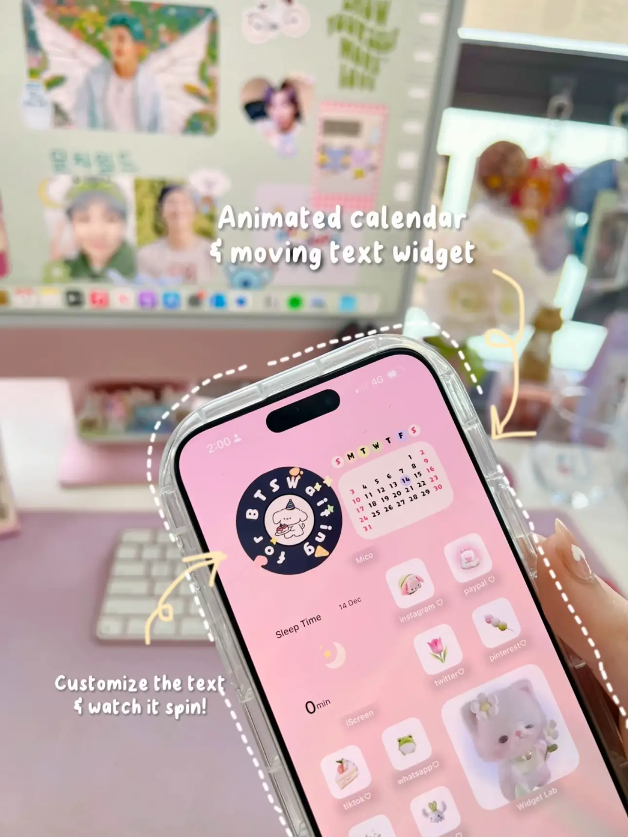 🎀 free + cute iphone widgets! | Gallery posted by peachiesuga 