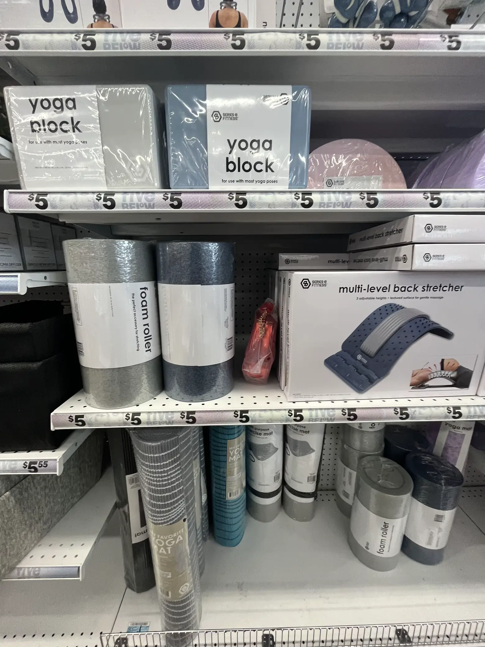 Five below yoga sales blocks