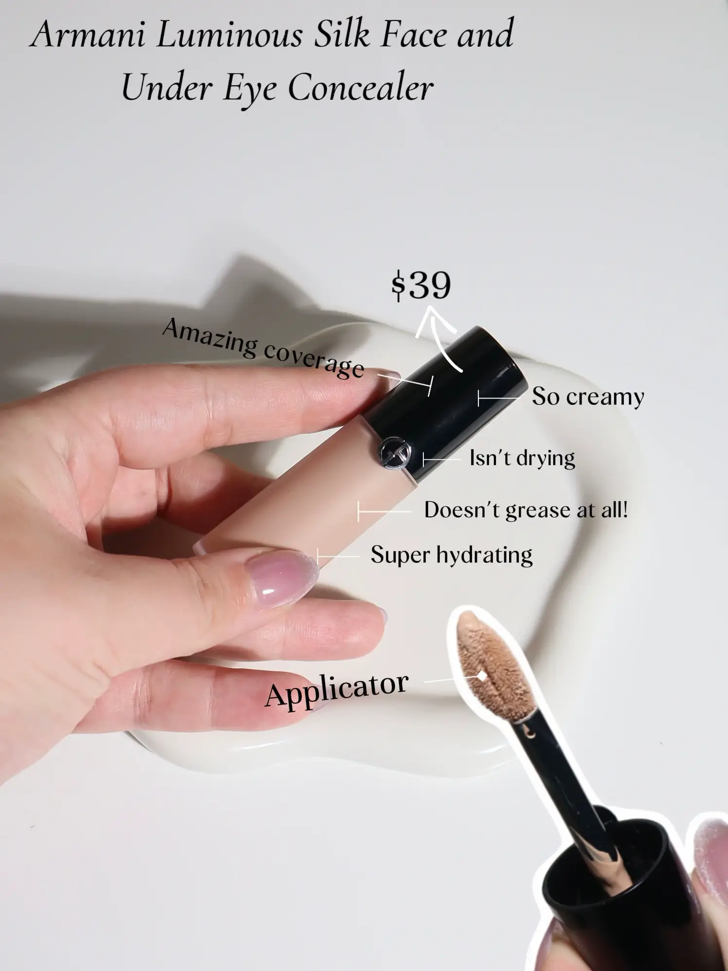 This concealer DOESNT crease Gallery posted by Skincareslutt