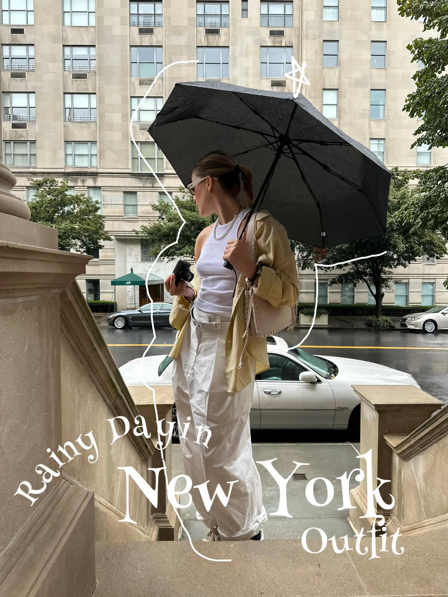 A Rainy Day in New York Outfits Collection