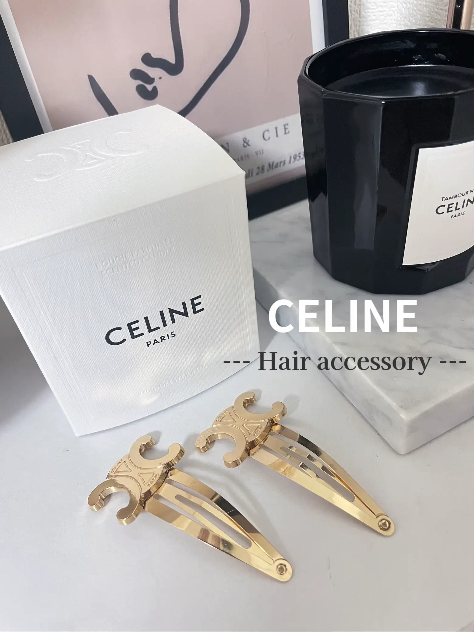 Celine hair discount clip dupe