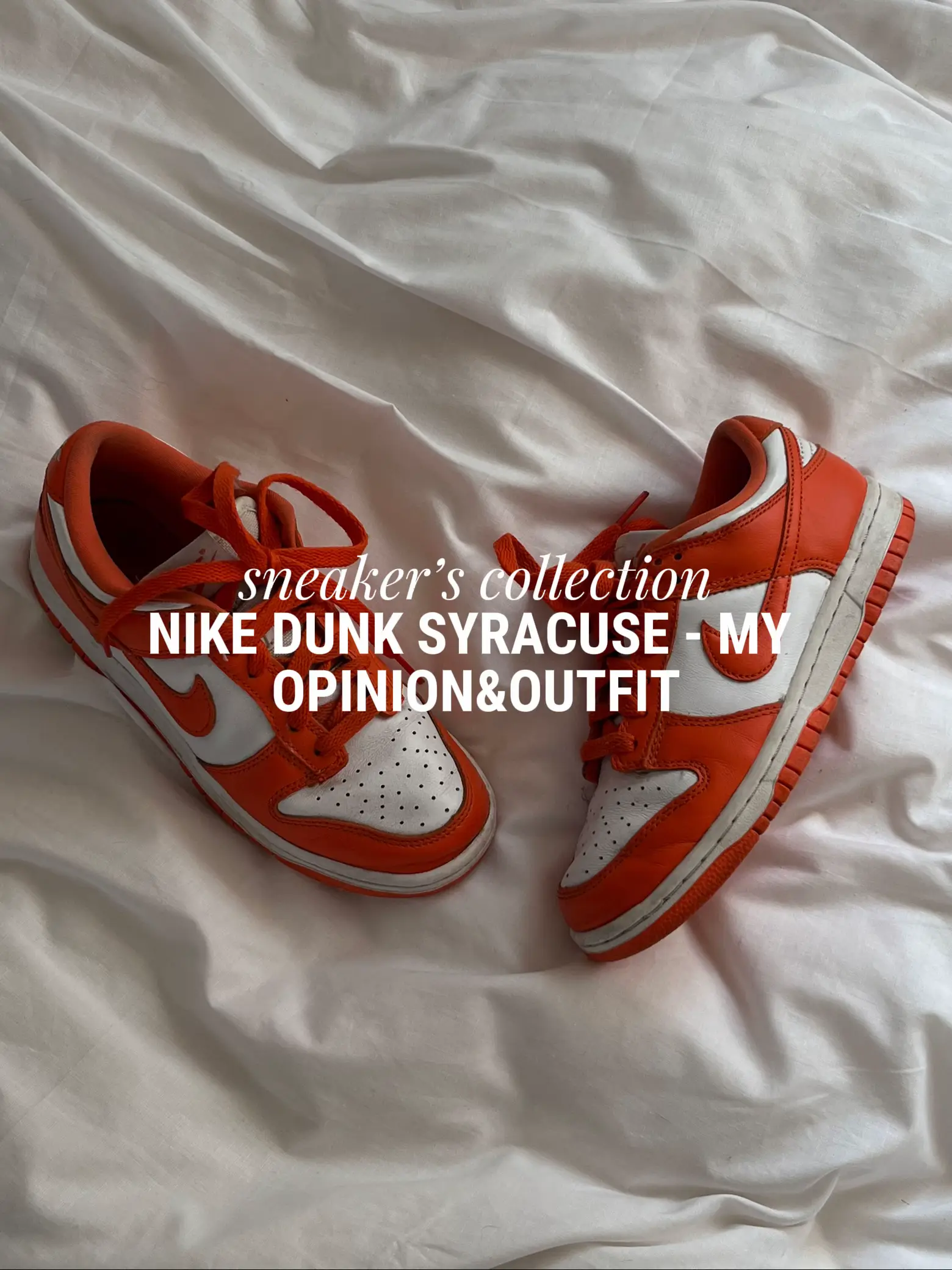 syracuse dunk high ootd  Dunks outfit, Orange shoes outfit, Dunk
