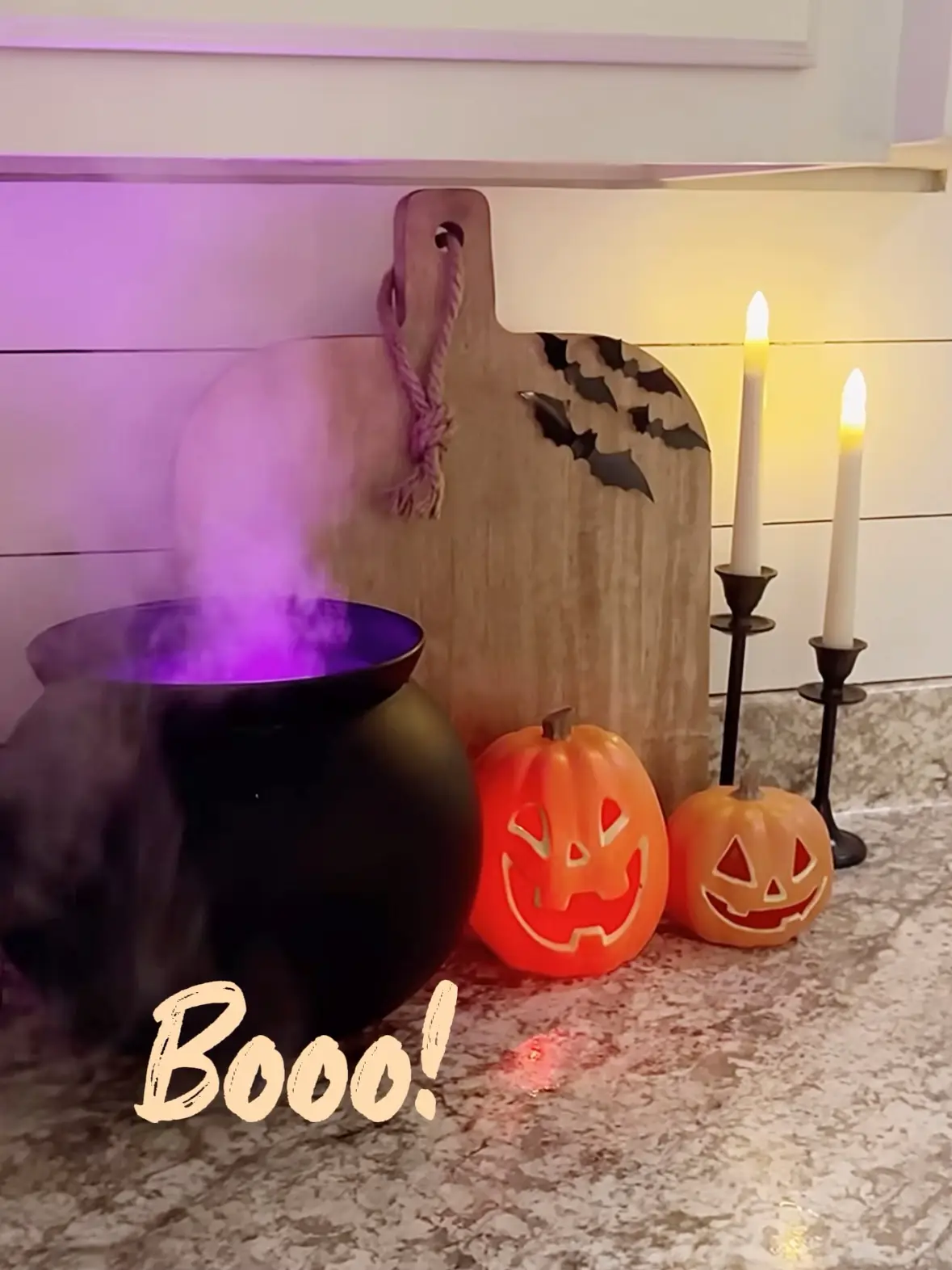 DIY Bubbling Cauldron Hack for Halloween