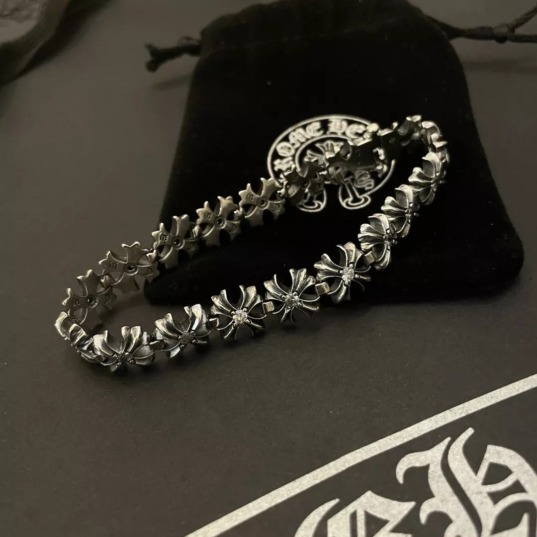 クロムハーツ カットアウトCHプラス ブレスレット CHROME HEARTS