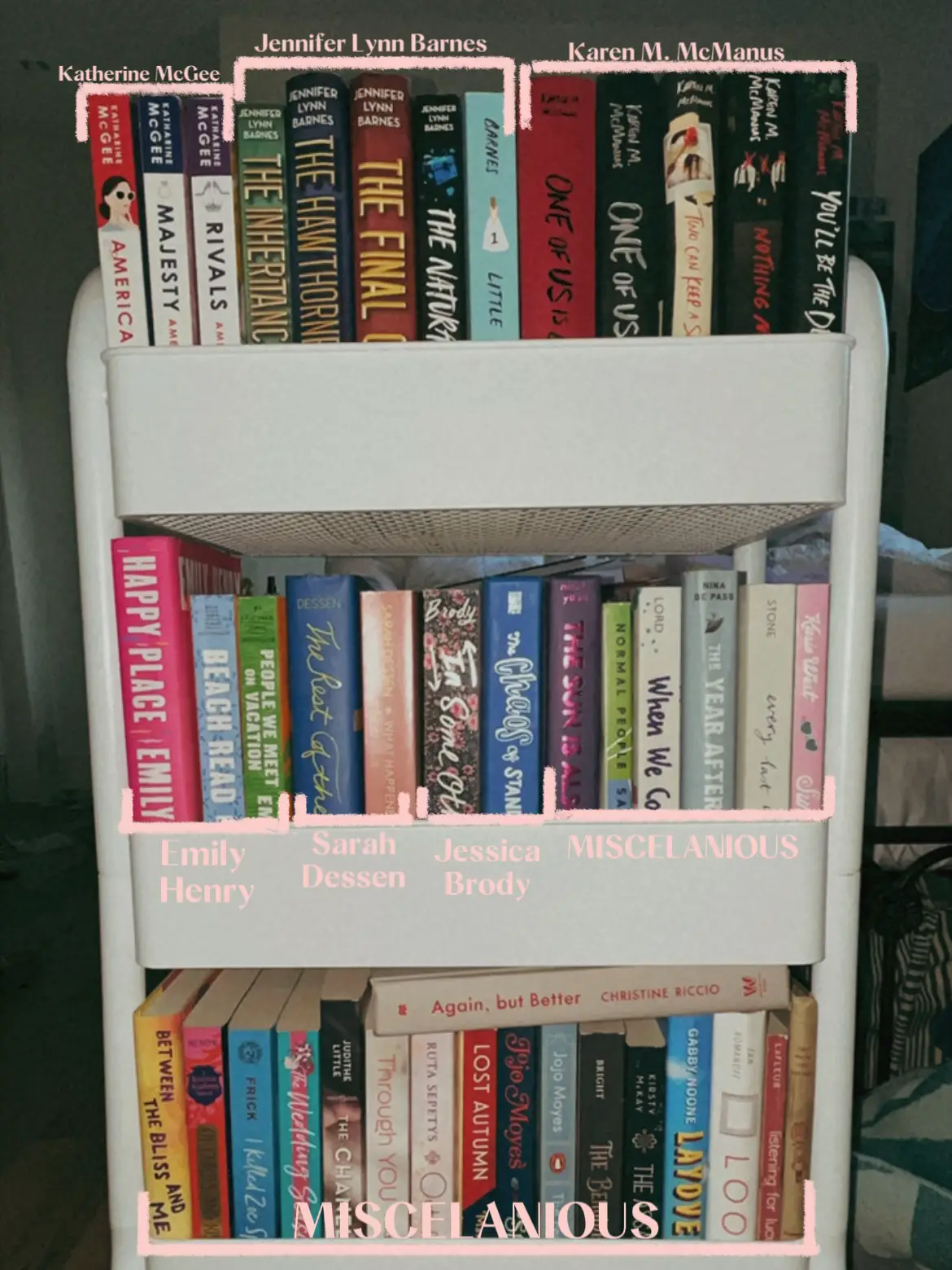 my new book cart🌷, Gallery posted by adia