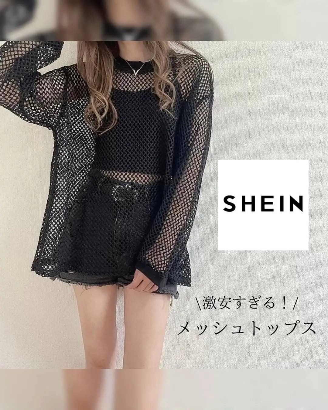 SHEIN♡激安メッシュトップス！ | airiが投稿したフォトブック | Lemon8