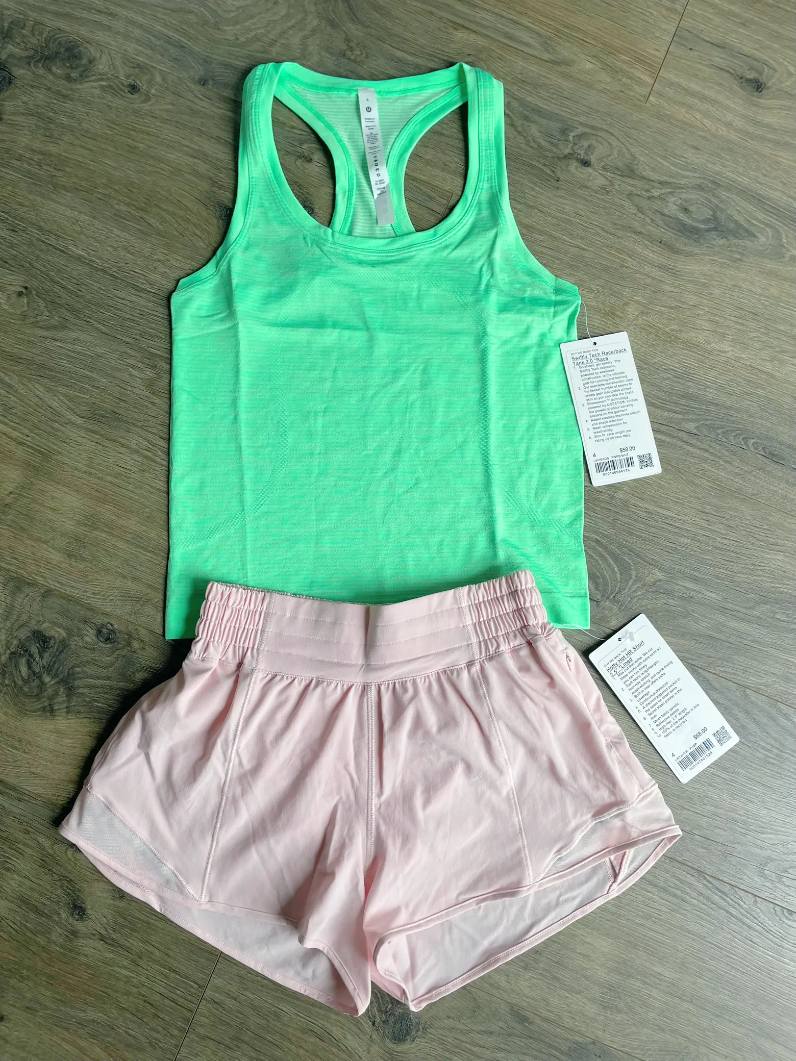 softstreme HR short size 4 versus relaxed shorts size 2 and 4 : r