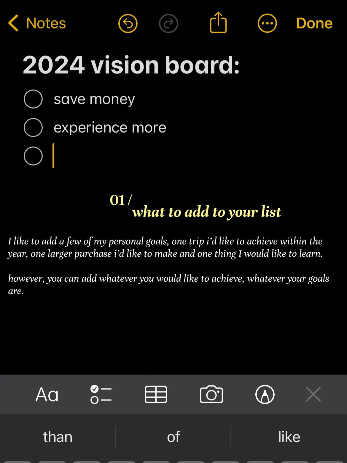 Vision board: How to create one to reach your 2024 goals