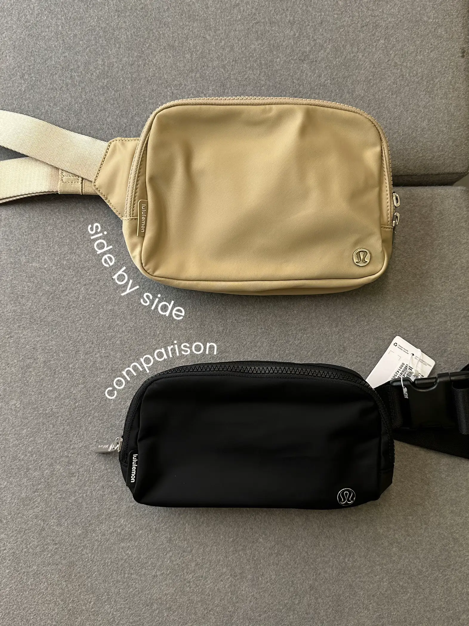 The Mini Belt/Everywhere Crossbody Bag Comparison No One Asked For: Trench  Edition : r/lululemon
