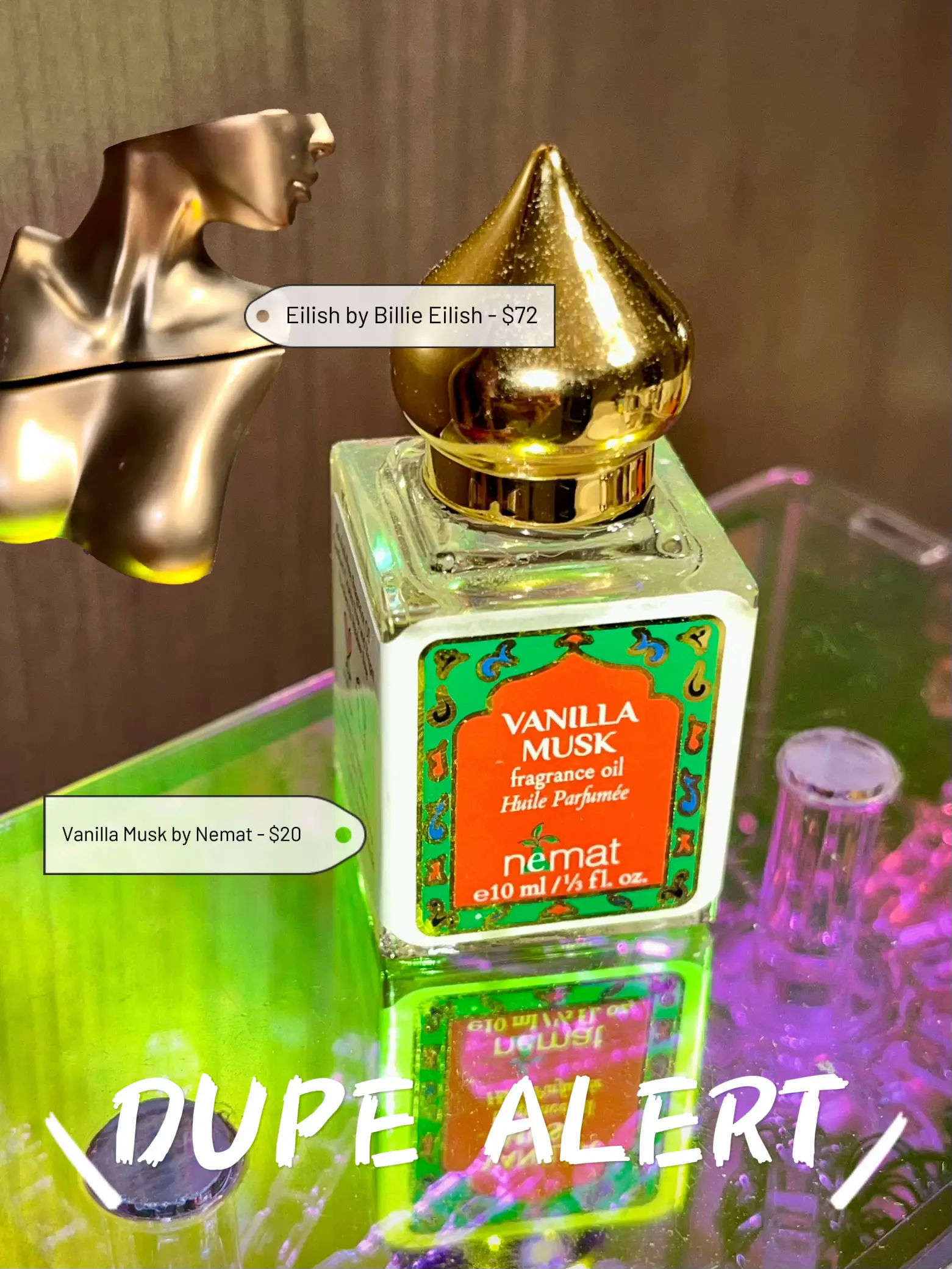 Kuumba Made, Fragrance Oil, Vanilla Musk, 1/2 Ounce (Large) Bottle 