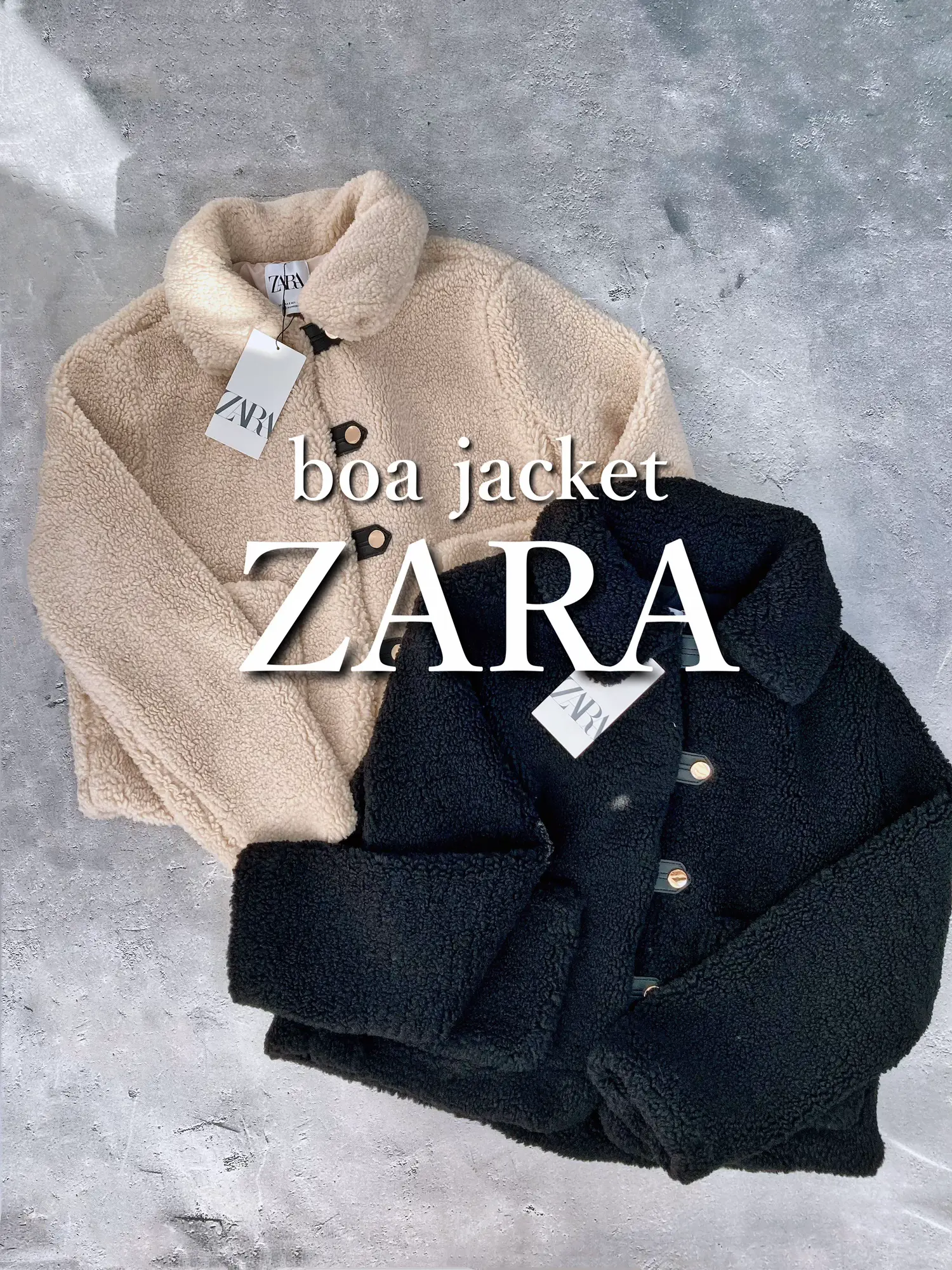 ZARA] I'm sorry if it's sold out 🙏 Fluffy outer is too popular