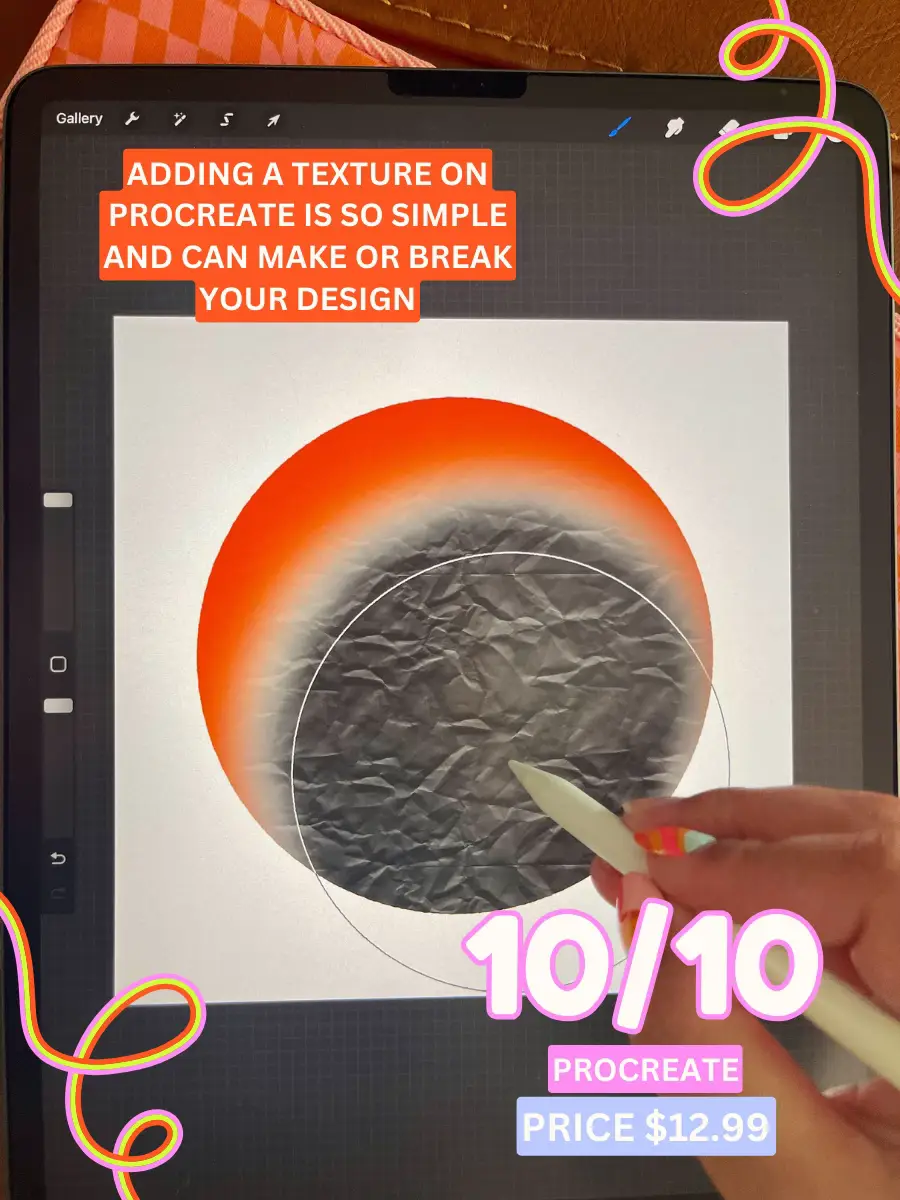 The Magic Canvas for Procreate - Texture Overlays - Design Cuts