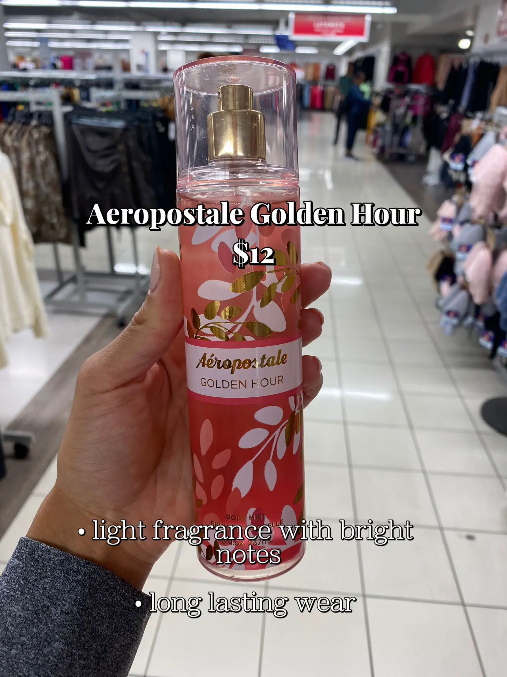 Aeropostale golden best sale hour body mist