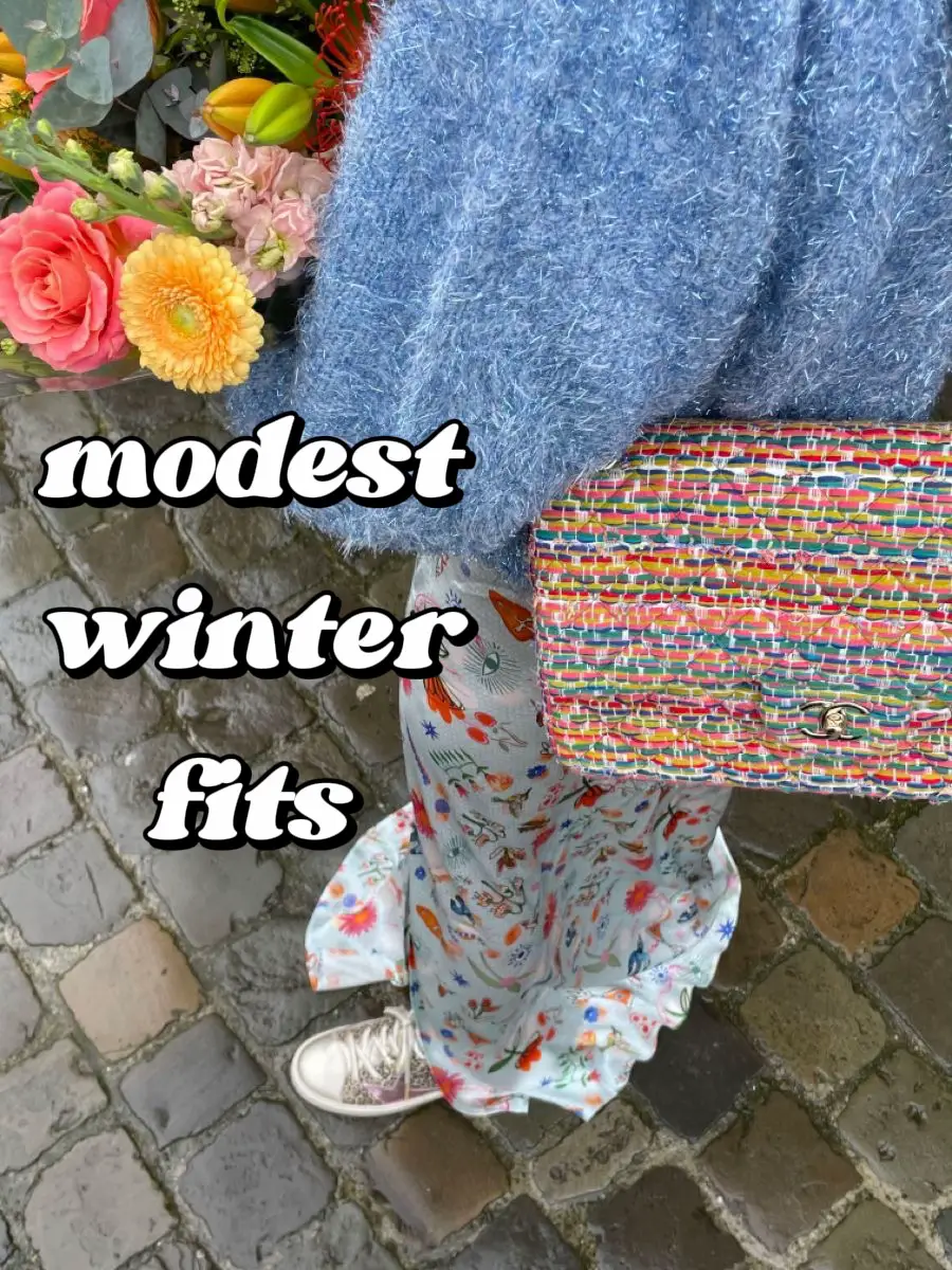 Modest 2025 winter fashion