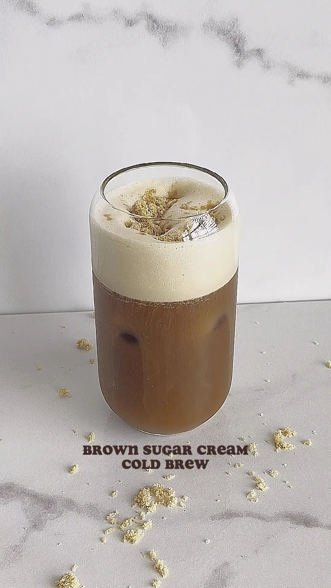 Brown Sugar Cold Foam - The Littlest Crumb