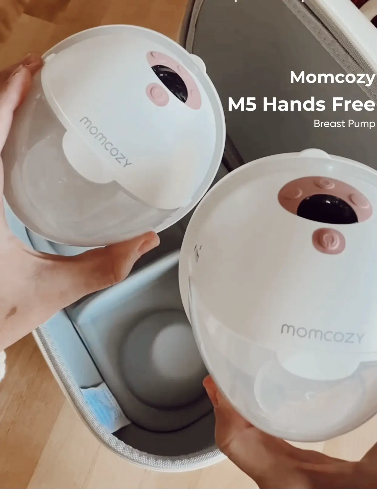 Momcozy M5 Breast Pump with Case - baby & kid stuff - by owner