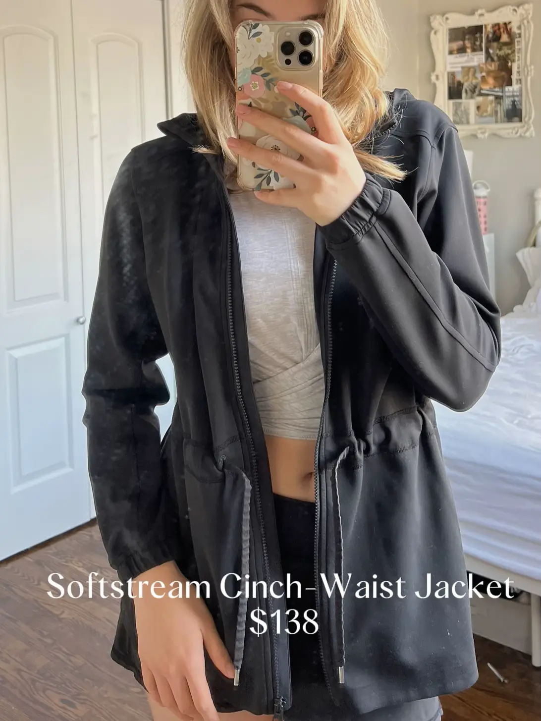 Lululemon Softstreme Cinch-Waist Jacket