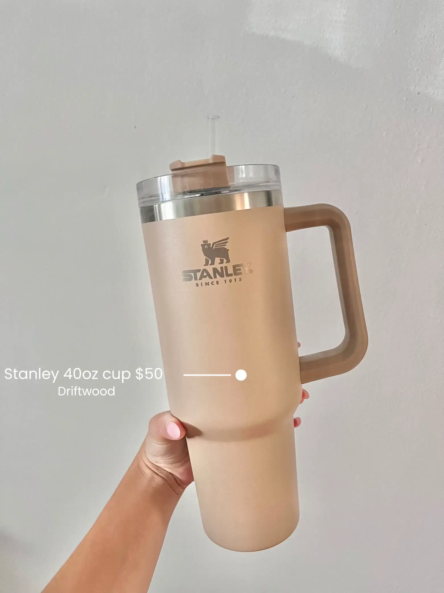 Stanley, Dining, Stanley Driftwood 4 Oz Adventure Quencher Travel Tumbler  Tan Nwt