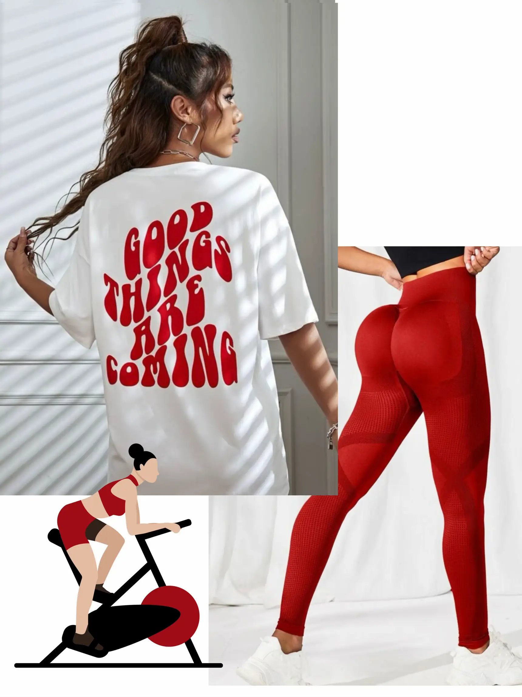 SHEIN Yoga Party Dalmatian Print Wideband Waist Sports Leggings