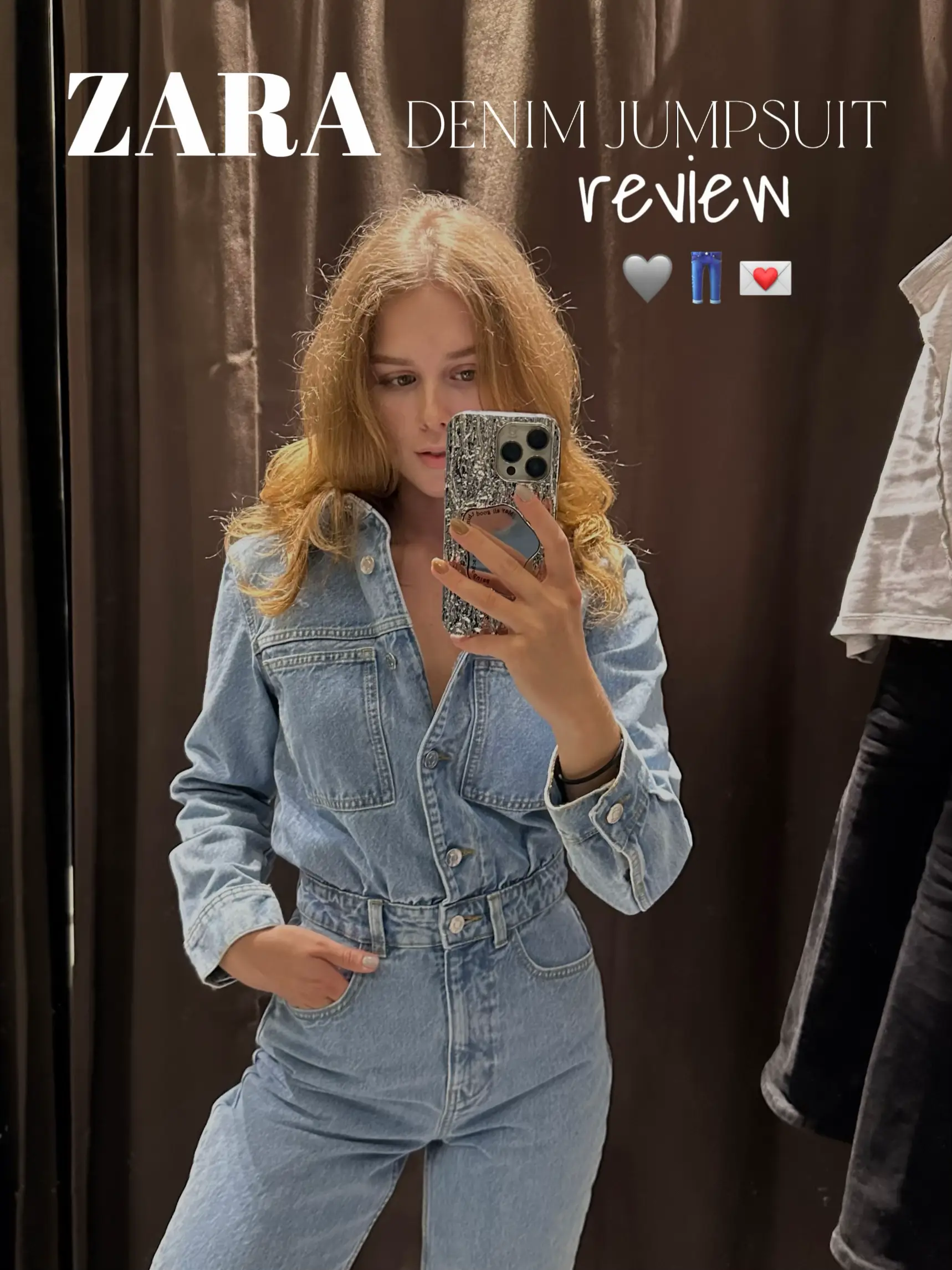 Zara Denim Jumpsuit Review 👖💌, Gallery posted by mariia_style
