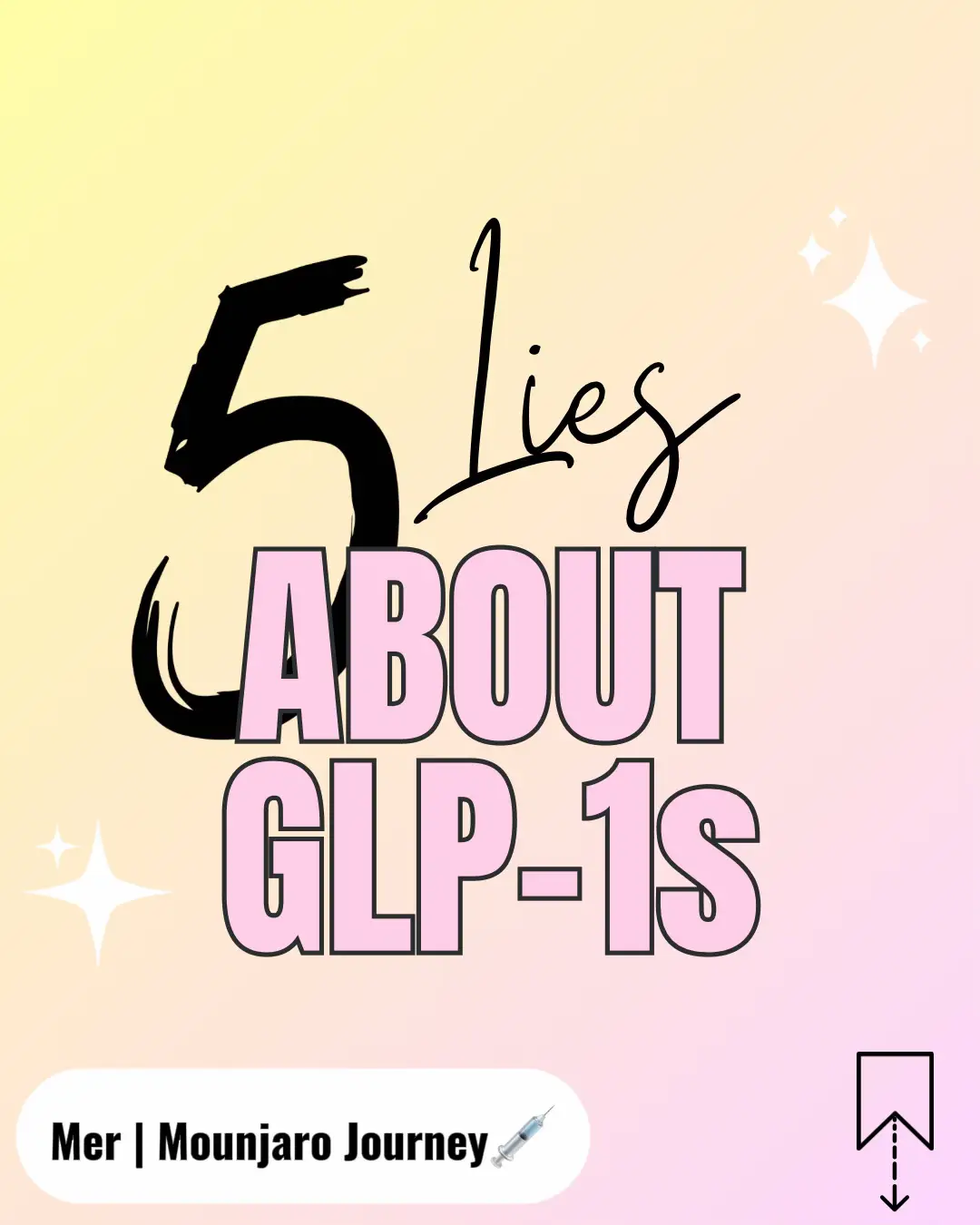 5 lies about glp1s the truth gallery posted by mer mounjaro 