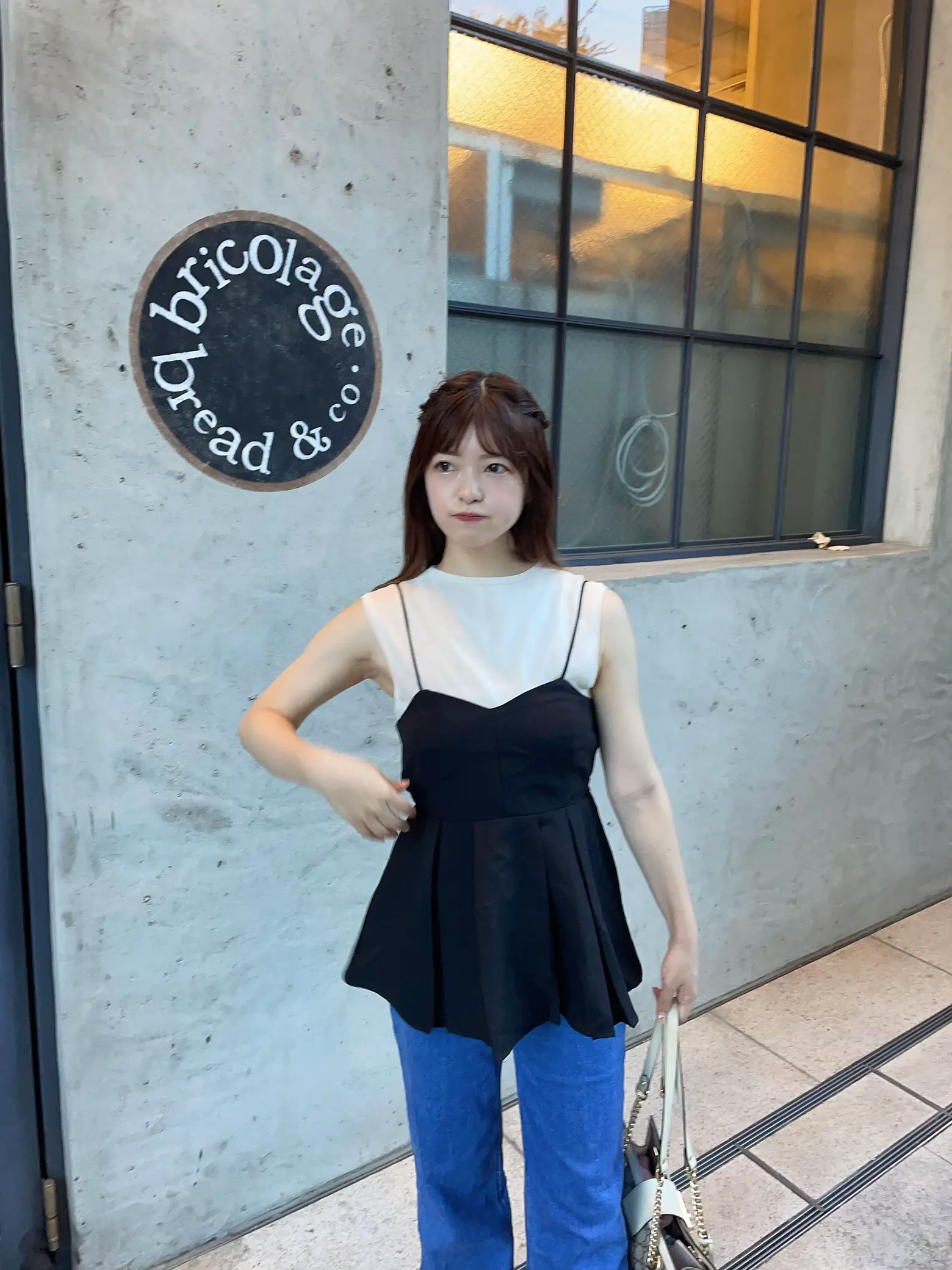 バックリボンがかわいいMISTREASSコーデ | ????が投稿したフォト 