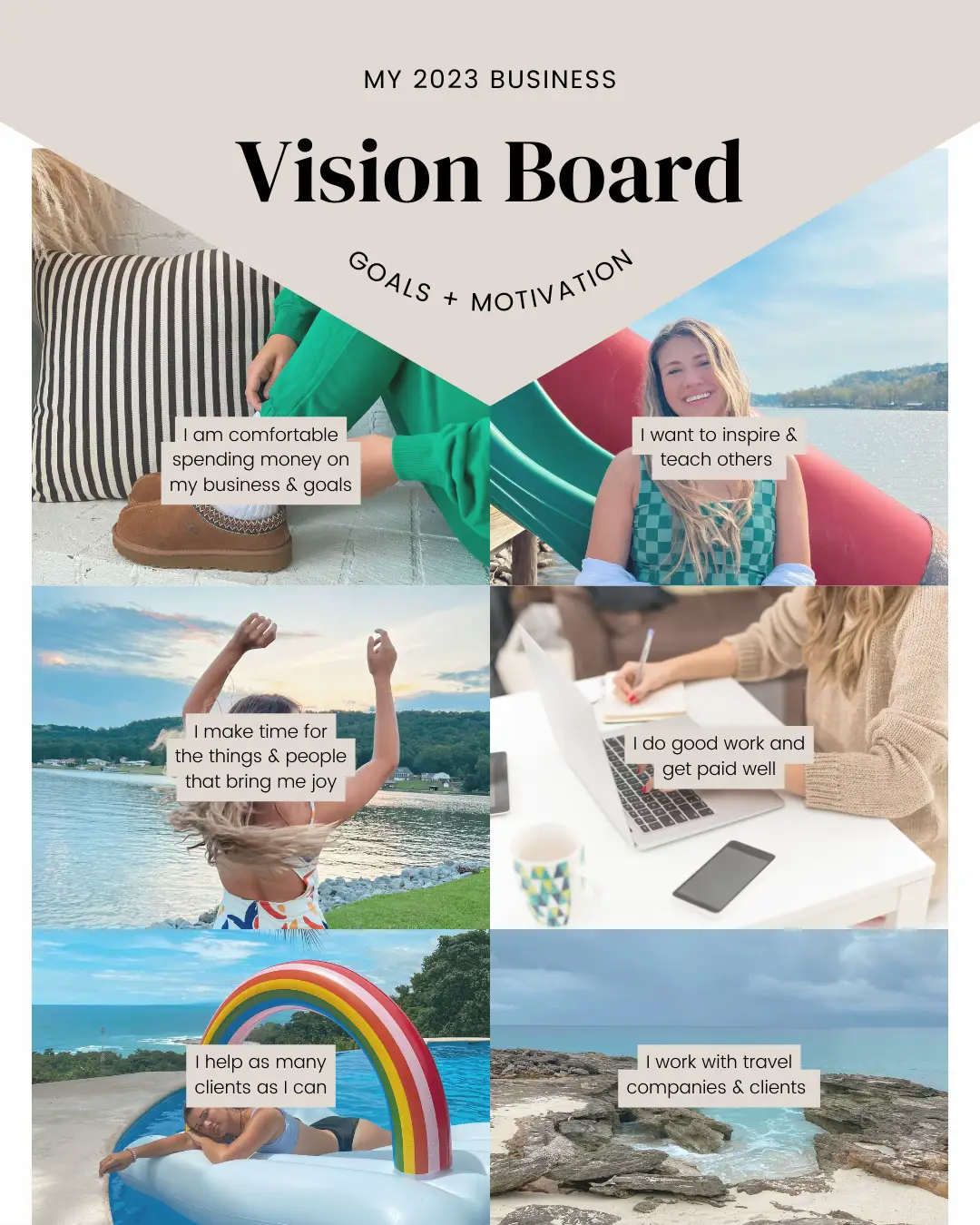 Vision Board Kit  Embrace Your Ideas for 2024 #visionboard