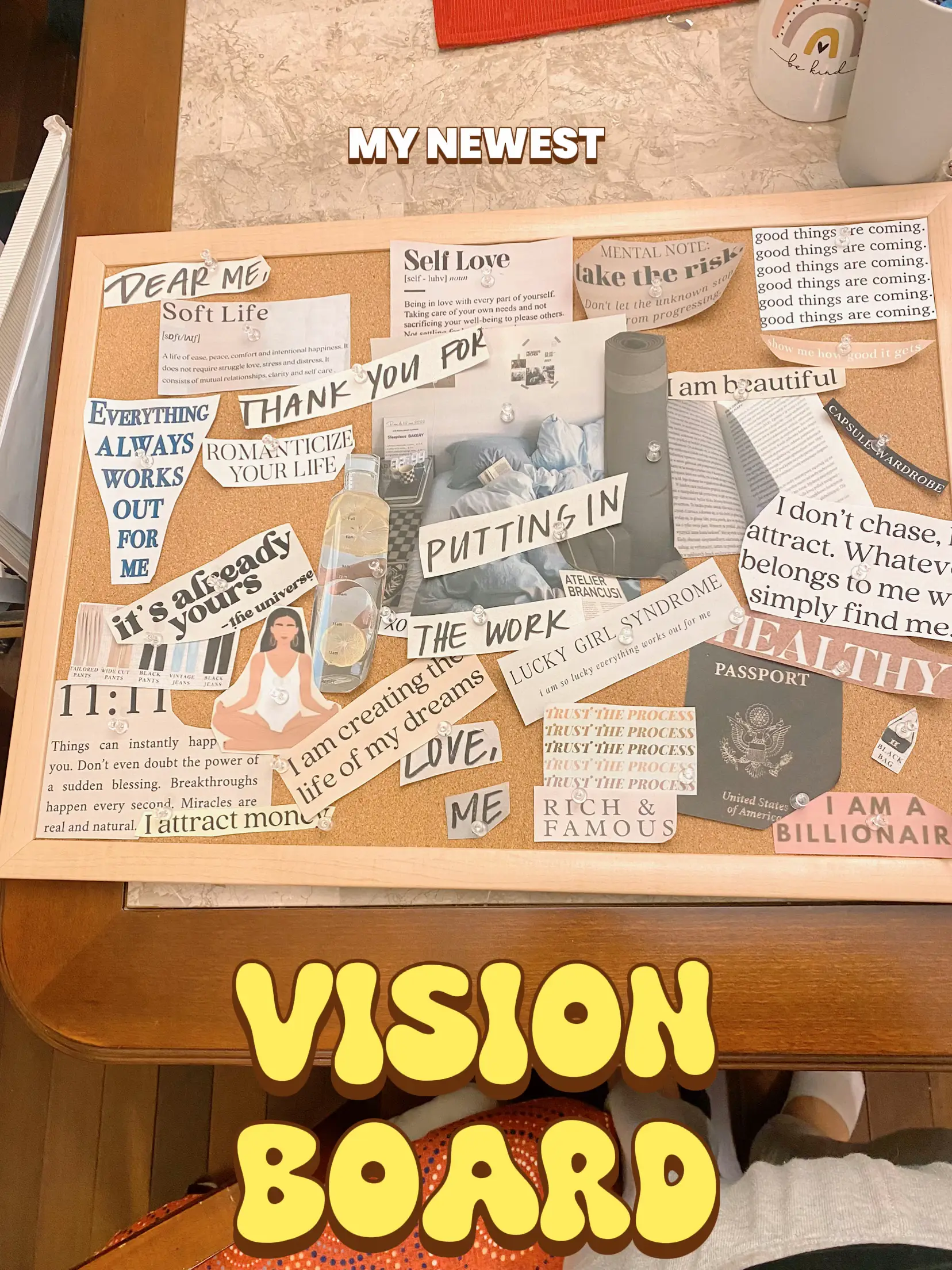 Perfectly Happy » Your Digital Vision Board • Affirmations ☀️
