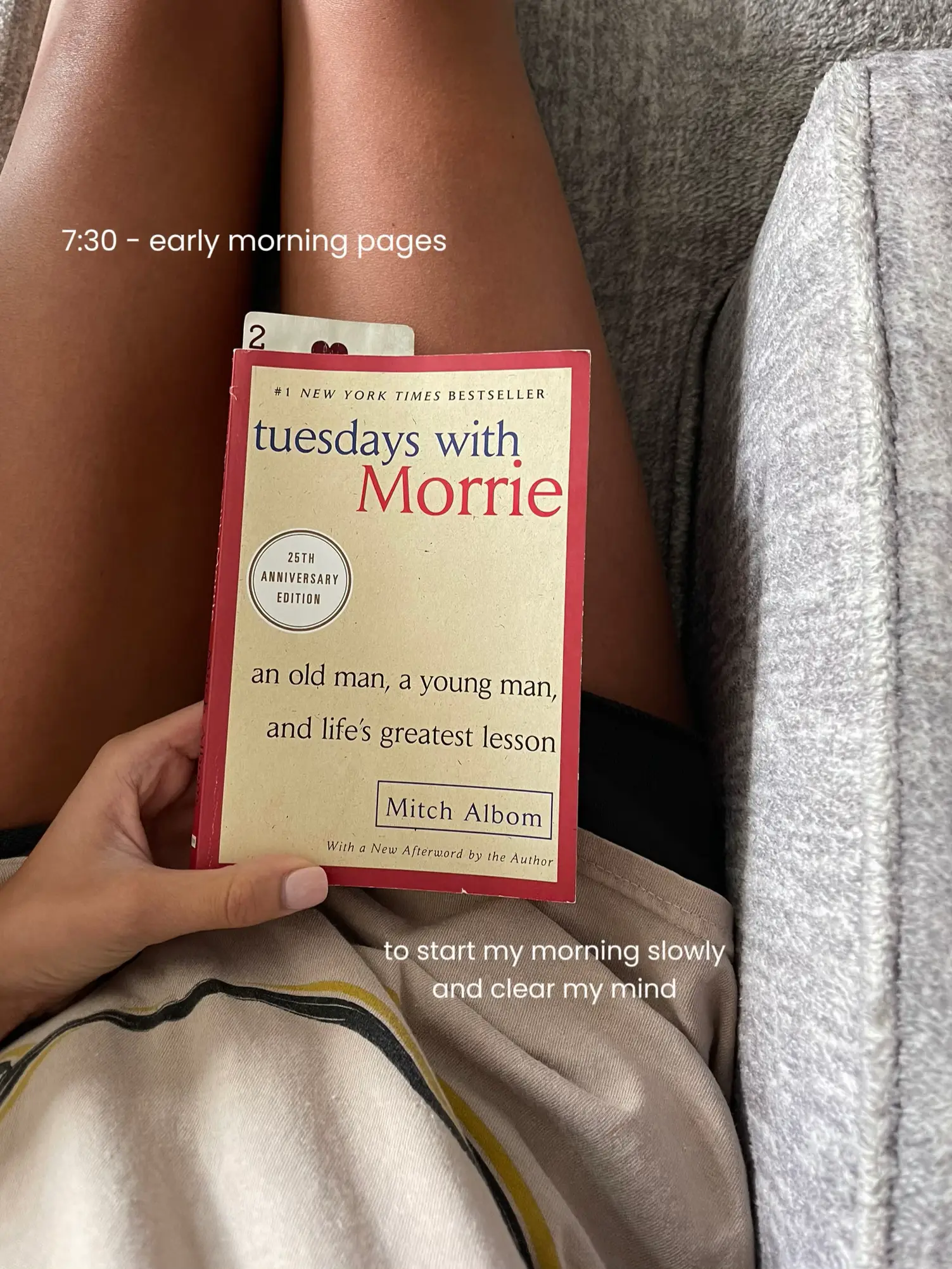 Tuesdays with Morrie: An Old Man, a Young Man, and Life's Greatest Lesson,  25th Anniversary Edition