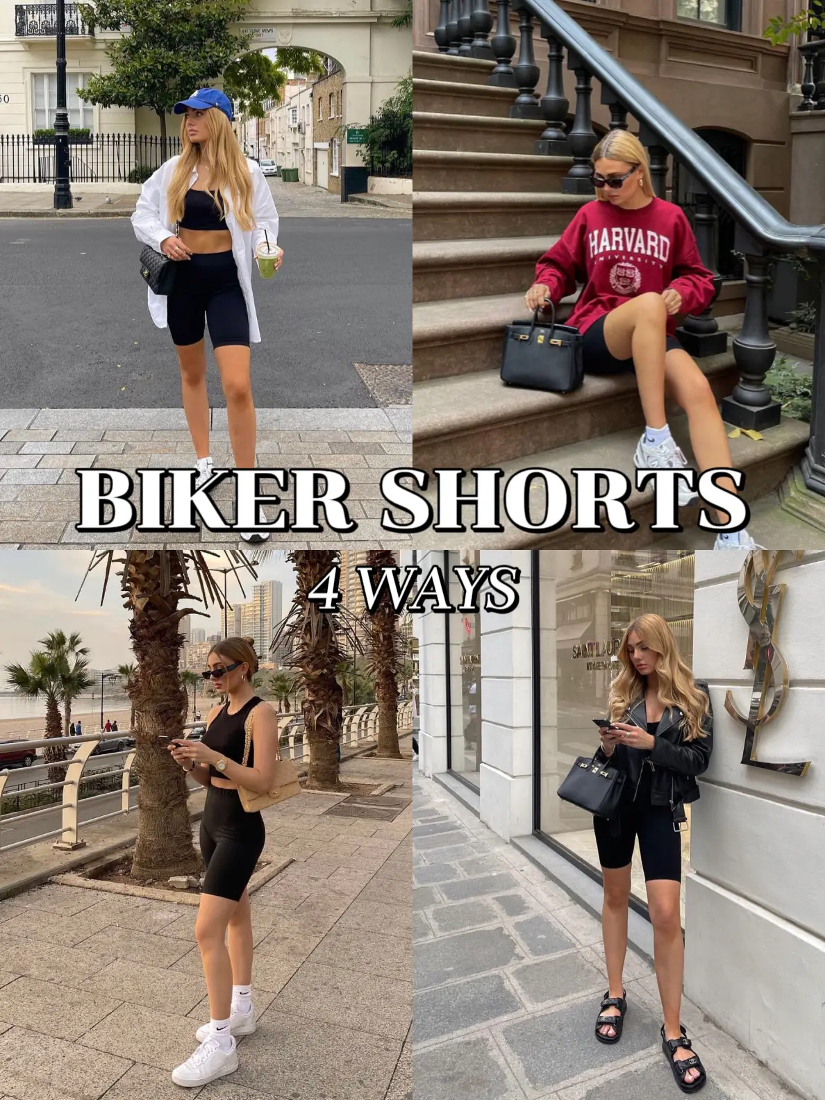 BIKER SHORTS - 4 WAYS, Gallery posted by loulouduvillier