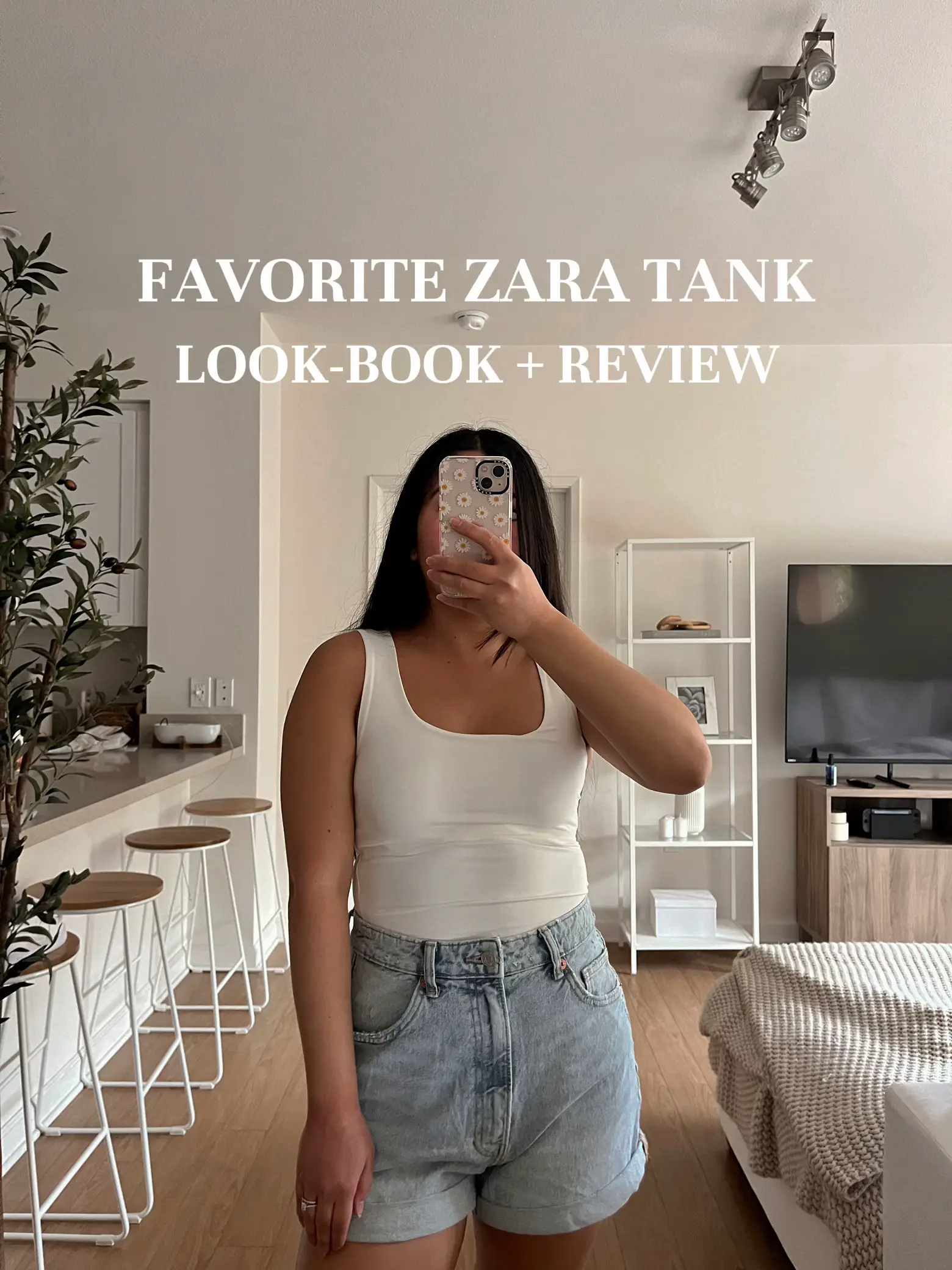 FAVORITE ZARA TANK: LOOK-BOOK + REVIEW 🖤, Gallery posted by ashleytgaras
