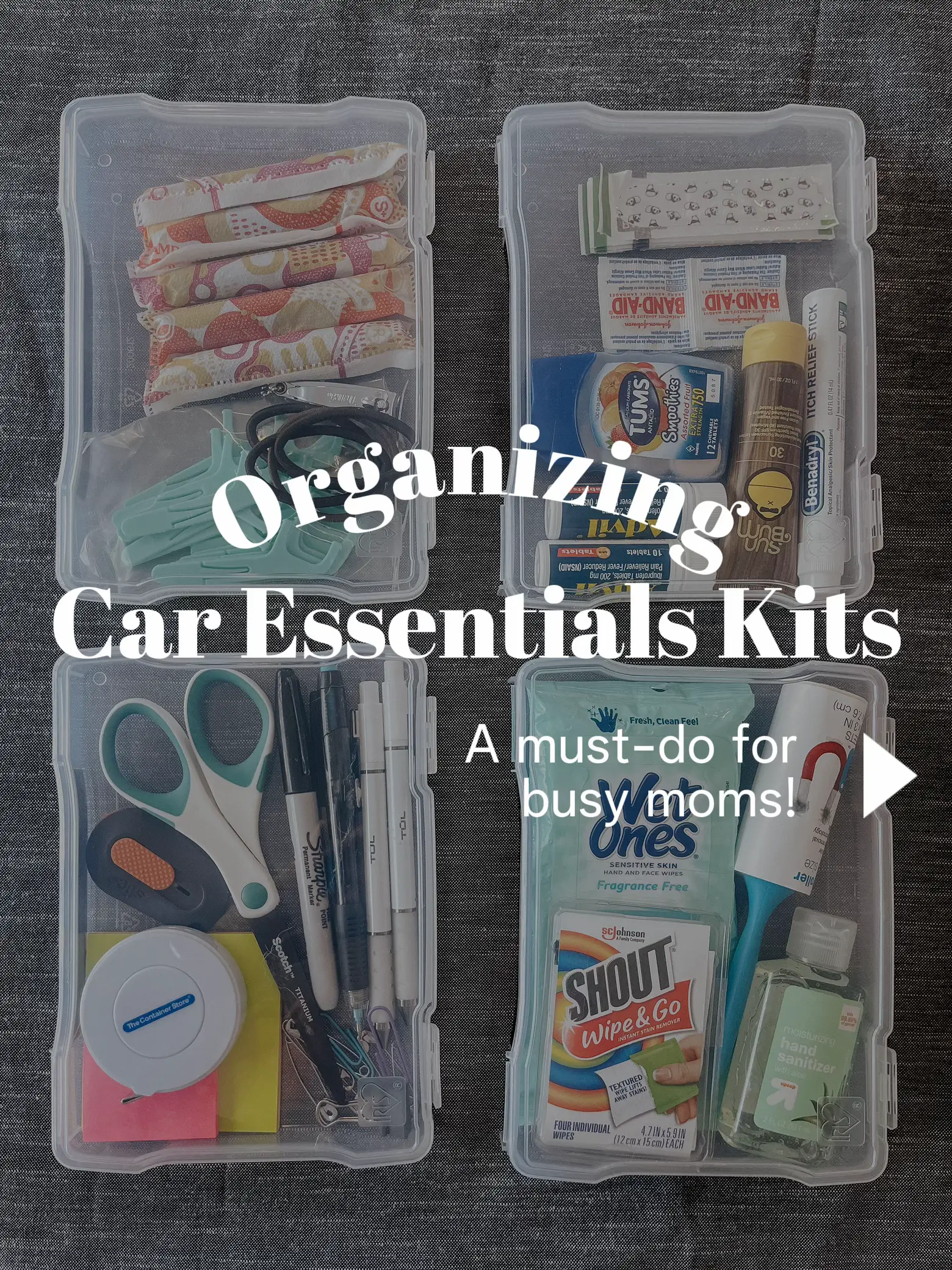 Car Organization: Creating Car Essentials Kits, Gallery posted by Emily  Counts