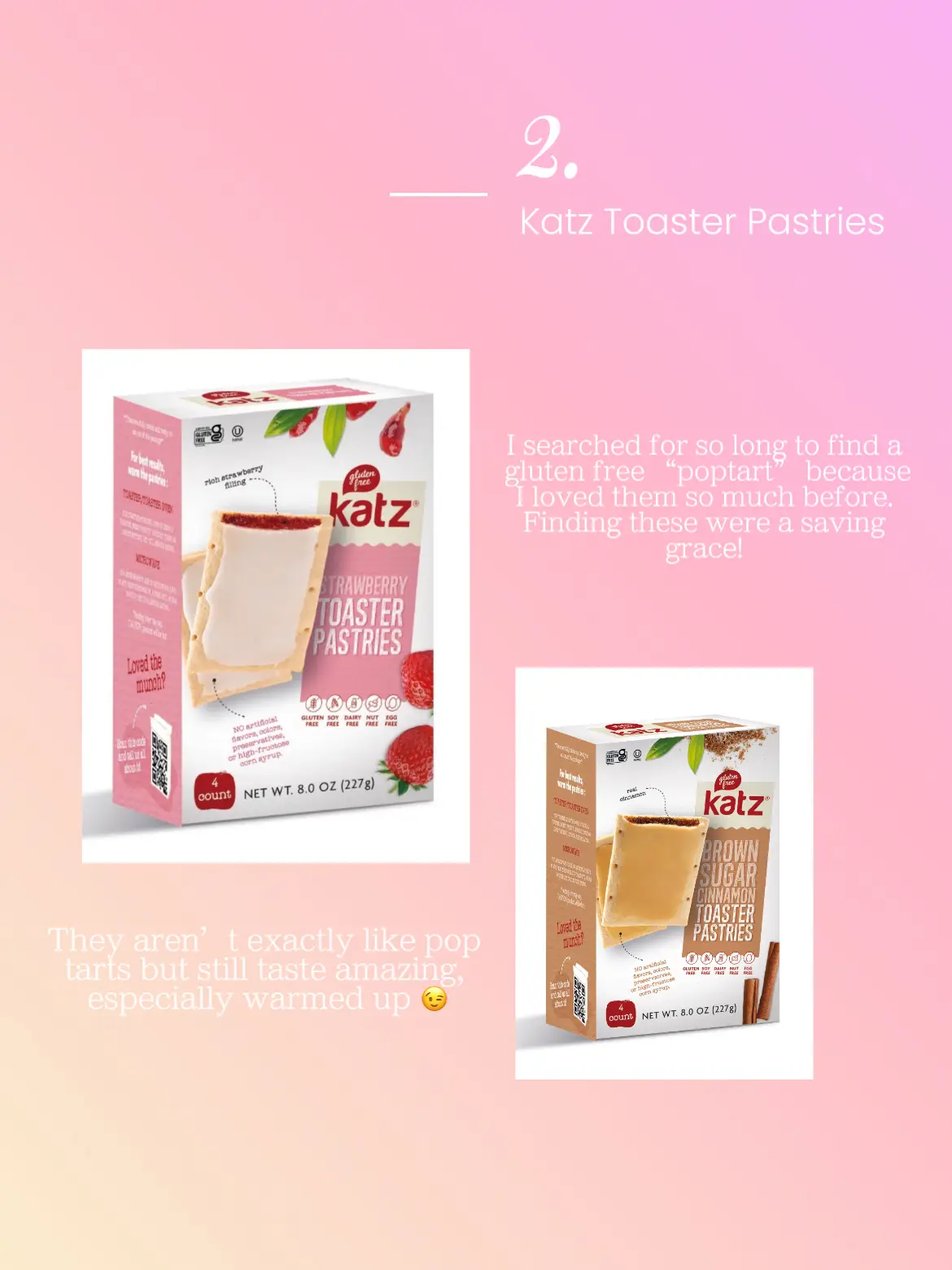 Katz Gluten Free Toaster Pastries-Strawberry |Gluten Free, Dairy Free, Nut  Free, Eggs Free, Soy Free, Kosher | (3 Pack, 8.0 Ounce Each)