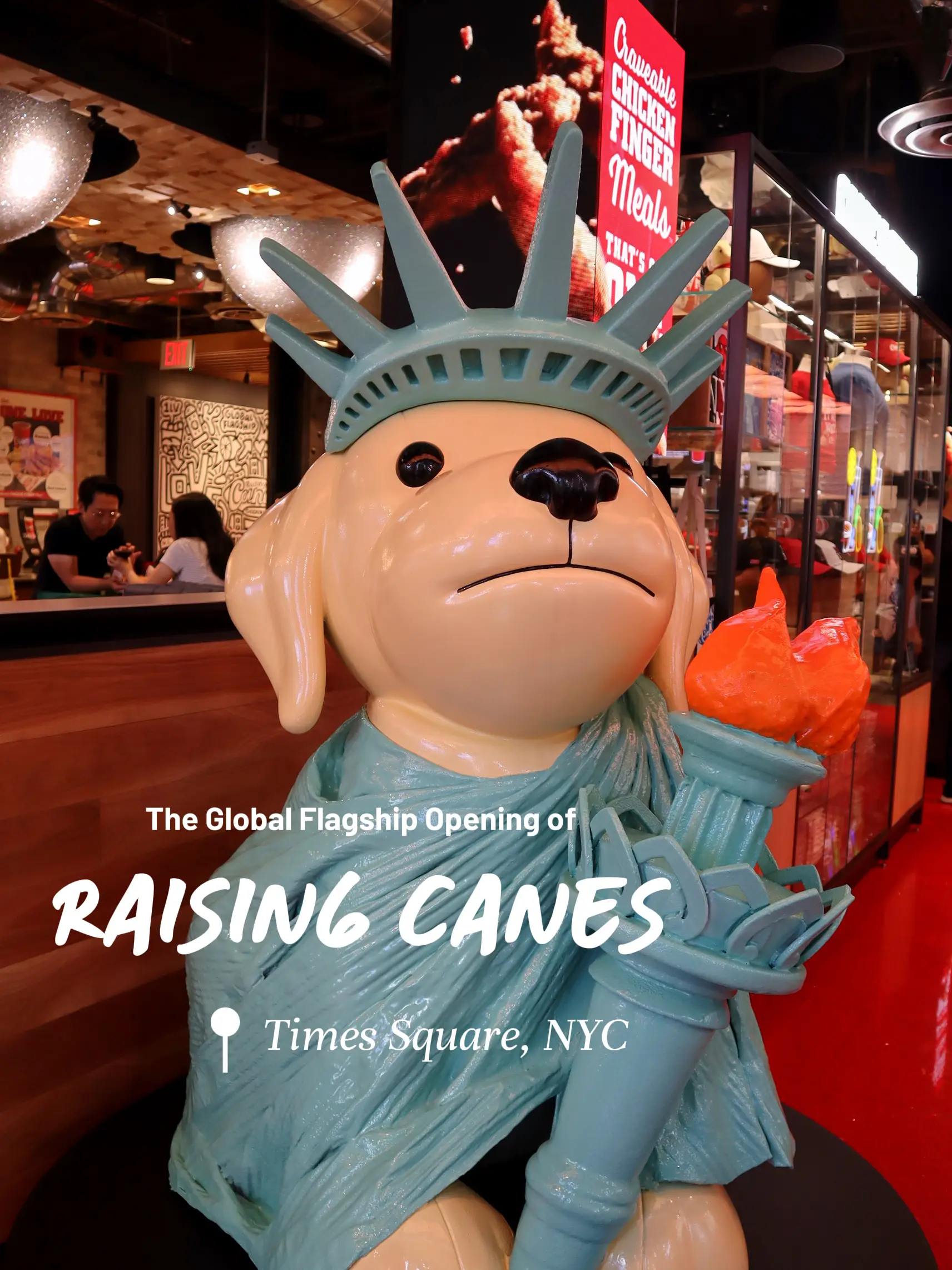 Is Raising Cane's Worth The Hype? Times Square Global Flagship