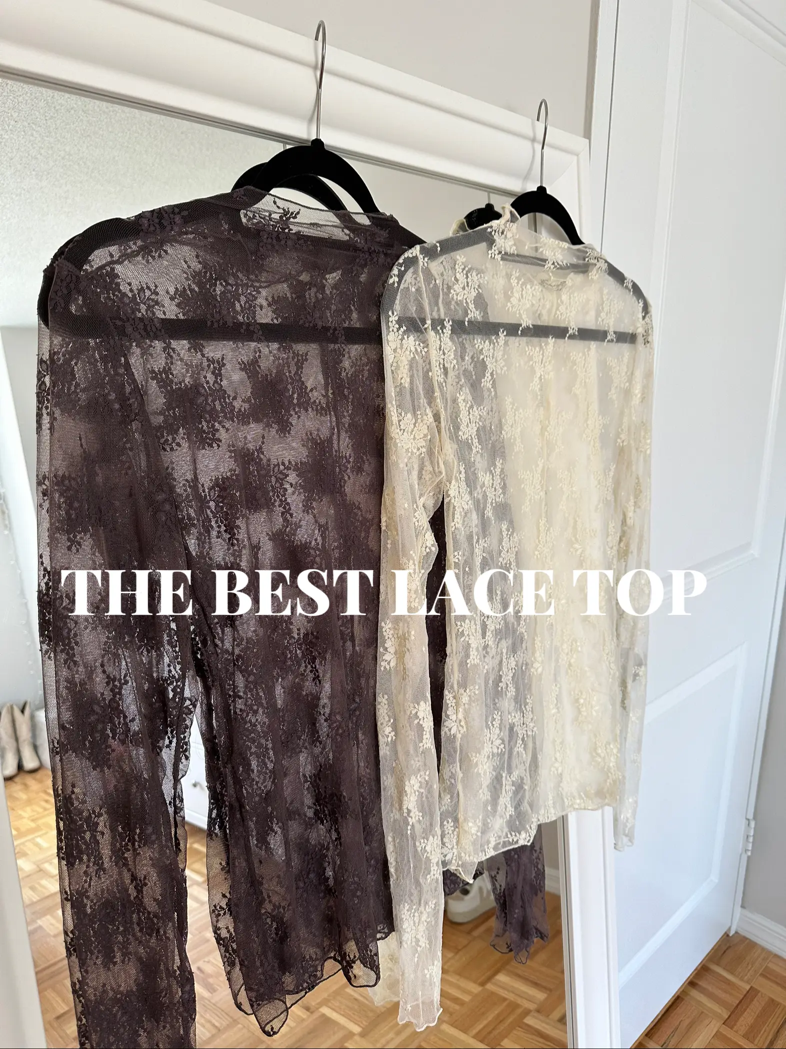 Amelia Lace Top - Sand, Fashion Nova, Knit Tops