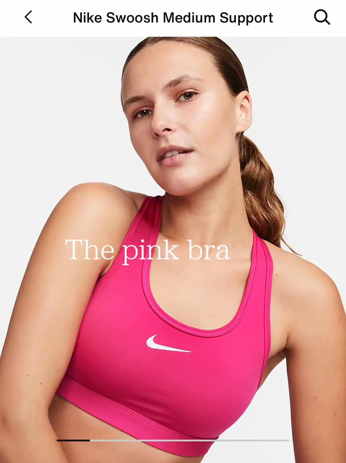 💖💜Nike Sports Bra pink, Women's Fashion, Activewear on Carousell