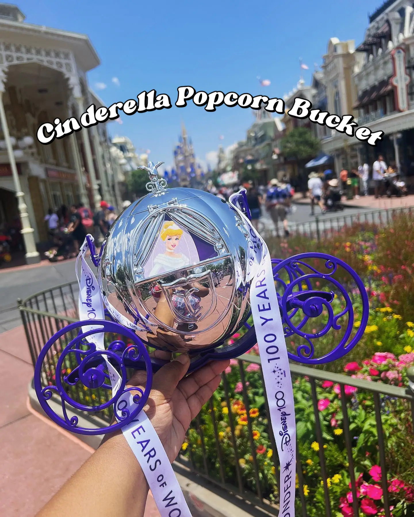 Cinderella newest 100 year popcorn bucket