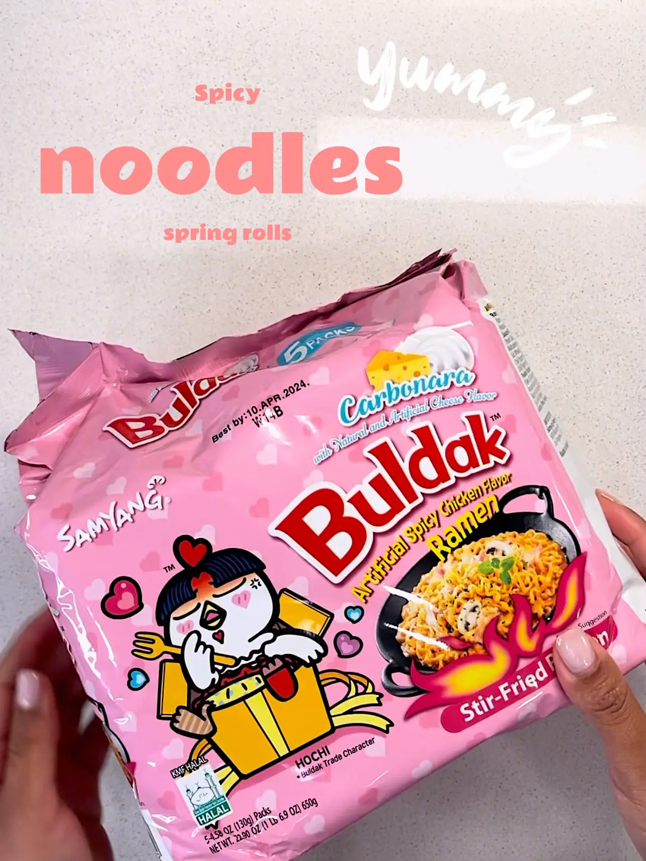 Trying new buldak spicy noodle flavours #samyang #mukbang 