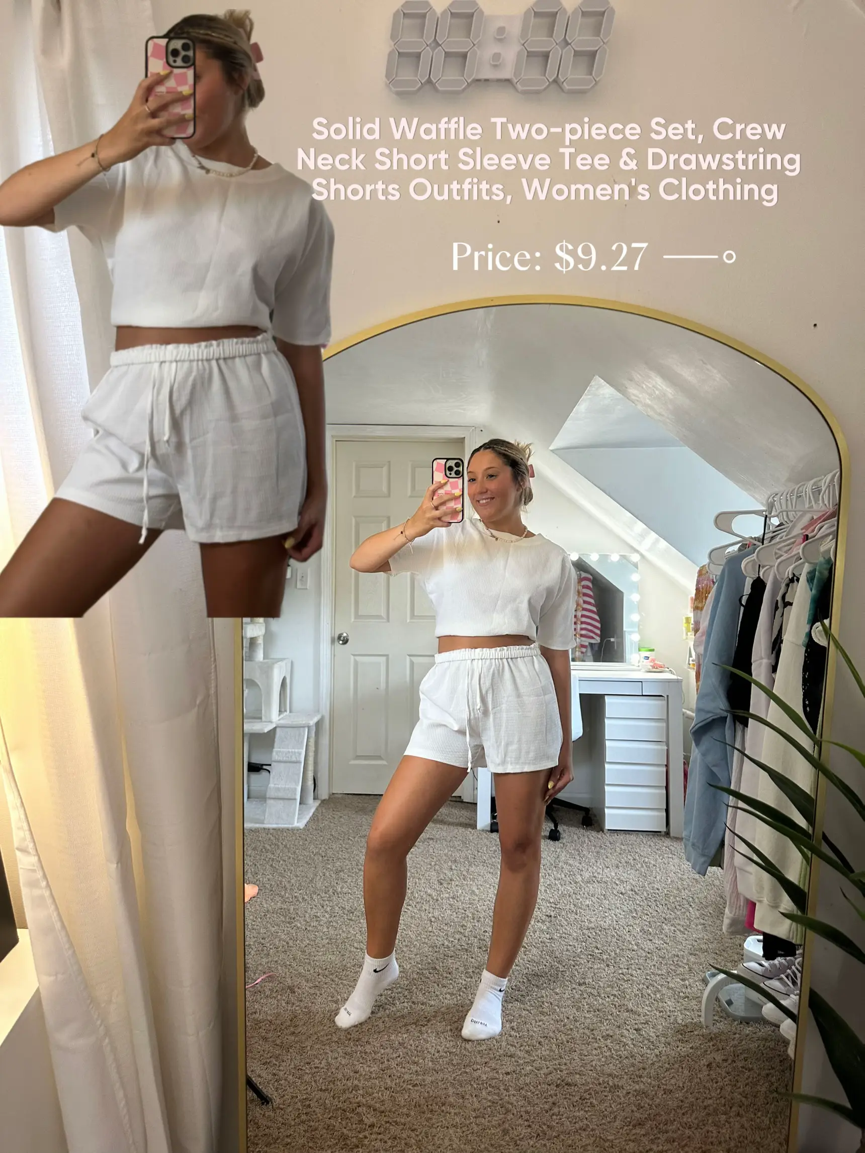 A Drawstring Skirt: Halara In My Feels Everyday Drawstring Waffle Knit Mini  Chill Skirt, The Best Halara Skirts and Skorts You Can Buy Right Now