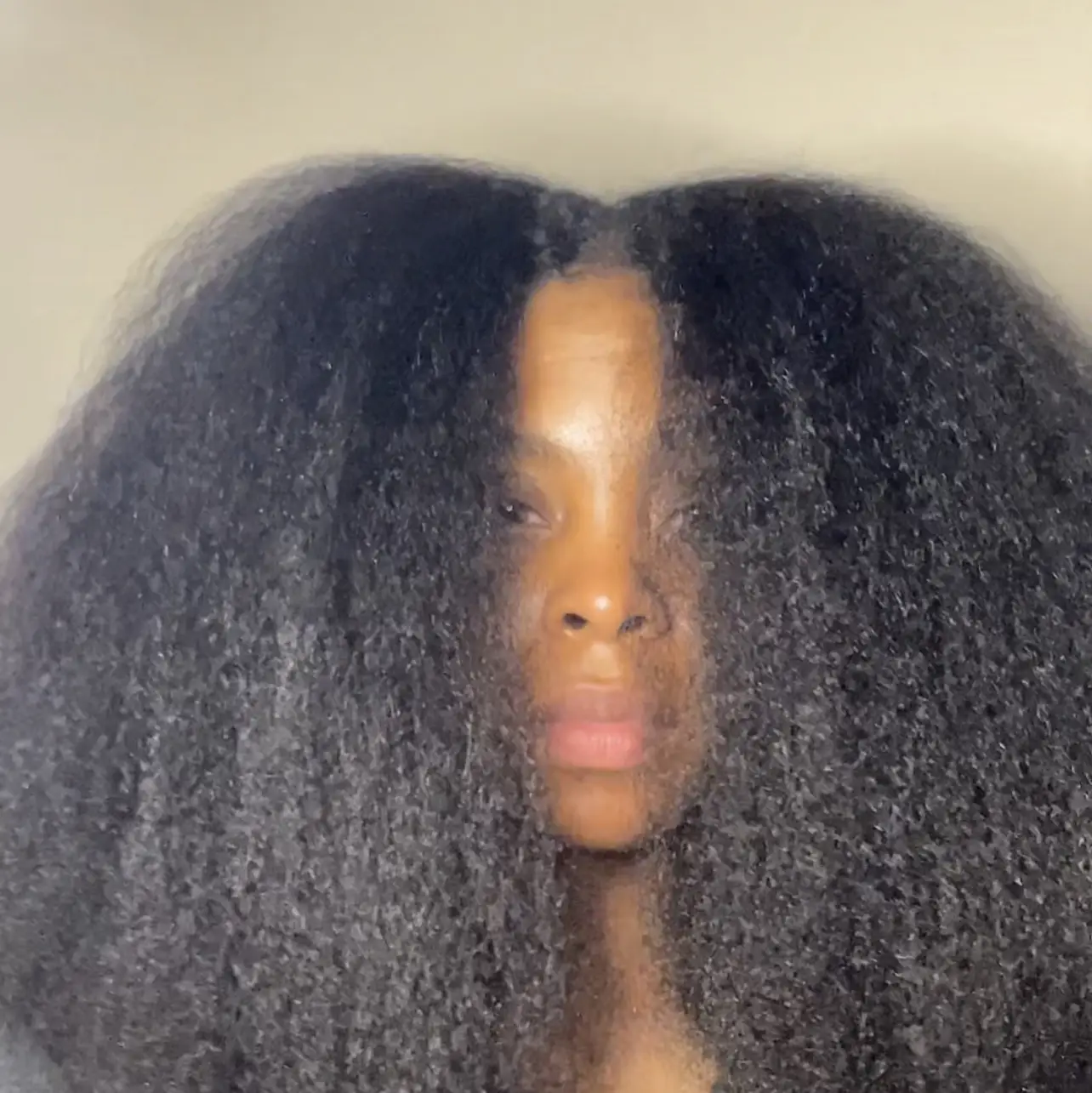 Super simple cute natural braided hair style, Video published by  Melanincholy