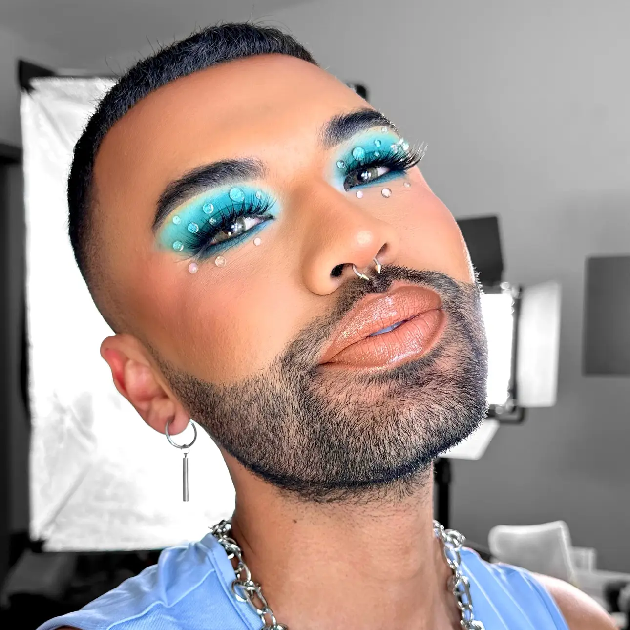 Rainbow Cut Crease Makeup Look - James Charles x Morphe Eyeshadow
