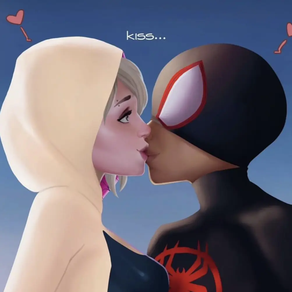 Miles and Gwen Digital Art by me | Gallery posted by Lucy | Lemon8