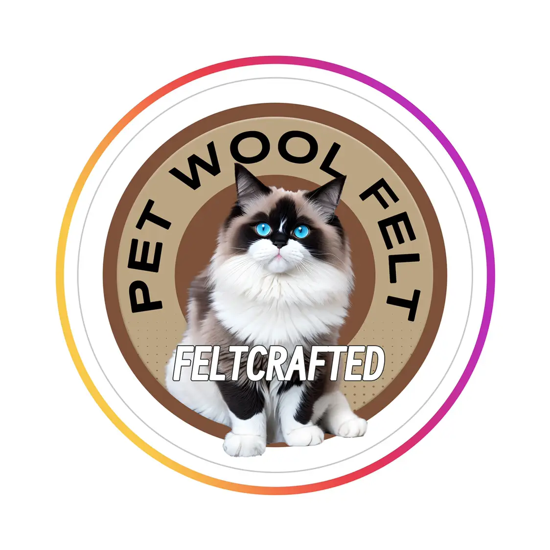 How to Make Wool Felt Pet Eyes, Video published by Feltcrafted